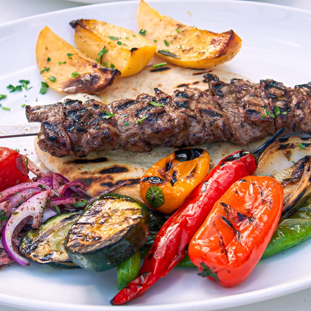 Filet Mignon Steak Platter.