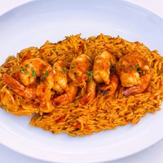 Georgios Shrimp Garlic w. Orzo